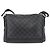 LOUIS VUITTON Borsa a Spalla Messenger PM Damier Graphite N41457 LV Auth 176357 Damier ebene - vista 2