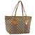 Borsa Tote Gucci GG Canvas Sherry Line Beige Oro 211971 Auth am11431 D'oro