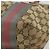 Borsa Tote Gucci GG Canvas Sherry Line Beige Oro 211971 Auth am11431 D'oro - vista 10