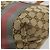 Borsa Tote Gucci GG Canvas Sherry Line Beige Oro 211971 Auth am11431 D'oro - vista 12
