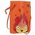 LOEWE - Ghibli Castello Errante Dado Pebble Calcifer Auth 167251SM Arancione