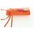 LOEWE - Ghibli Castello Errante Dado Pebble Calcifer Auth 167251SM Arancione - vista 3