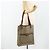 Borsa tote in PVC beige e rosso della linea Sherry GG Supreme di GUCCI 39 02 003 Auth 176694 - vista 21