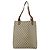 Borsa tote in PVC beige e rosso della linea Sherry GG Supreme di GUCCI 39 02 003 Auth 176694 - vista 3