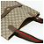 Borsa tote in PVC beige e rosso della linea Sherry GG Supreme di GUCCI 39 02 003 Auth 176694 - vista 6