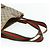 Borsa tote in PVC beige e rosso della linea Sherry GG Supreme di GUCCI 39 02 003 Auth 176694 - vista 7