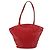 Borsa Tote in pelle rossa e oro Christian Dior Auth ep14258 Rosso D'oro - vista 3