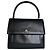 Courreges Vintage Courrèges Top Handle Bag Leather Black Noir