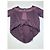 Gianni Versace Pull en maille vintage Versace à épaules dénudées violet S - vue 4