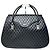 Comme Des Garcons Vintage Comme des Garçons patentiertes, gesteppte Handtasche in Schwarz