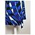Vintage Emilio Pucci Viskose-Jersey Mini Kleid Blau Mehrfarbig S - Ansicht 4