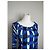 Vintage Emilio Pucci Viskose-Jersey Mini Kleid Blau Mehrfarbig S - Ansicht 5