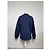 Courreges Felpa Vintage Logo Courrèges Blu Crema Misto Cotone L - vista 3