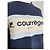 Courreges Felpa Vintage Logo Courrèges Blu Crema Misto Cotone L - vista 6
