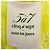 Autre Marque Vestido midi sin mangas Debie Eyelet amarillo Dayglow / blanco Cinq a Sept - vista 3