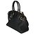 Louis Vuitton Monogram Vendome MM in pelle di vitello grana nera Nero - vista 3