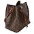 Néonoé Borsa NeoNoé MM in tela Monogram caramello di Louis Vuitton Marrone - vista 4
