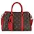 Louis Vuitton Soufflot BB in tela Monogram Cherry Marrone Rosso
