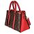 Louis Vuitton Soufflot BB in tela Monogram Cherry Marrone Rosso - vista 3