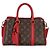 Louis Vuitton Soufflot BB in tela Monogram Cherry Marrone Rosso - vista 8