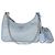 Prada Borsa in Nylon Saffiano Blu Re-Edition 2005