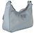 Prada Borsa in Nylon Saffiano Blu Re-Edition 2005 - vista 4