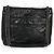Borsa a tracolla media Niki in pelle di vitello rugosa nera Matelassé Saint Laurent - vista 2