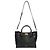 Onthego Louis Vuitton Monogram in pelle di vitello nera Tufting On My Side MM Nero - vista 5