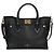Onthego Louis Vuitton Monogram in pelle di vitello nera Tufting On My Side MM Nero - vista 8