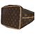 Borsa Palermo PM in tela Monogram Louis Vuitton Marrone - vista 6