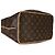 Borsa Palermo PM in tela Monogram Louis Vuitton Marrone - vista 7