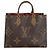 Louis Vuitton Onthego MM Tasche aus riesigem Monogramm-Canvas Braun - Ansicht 2