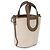 Hermès Toile H Swift Ecru Beige De Weimar In-The-Loop 18 PHW Marrone - vista 4