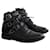 Yves Saint Laurent Boots à boucles noires  - vue 3