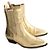 Autre Marque Botas doradas Dorado - vista 3