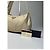 Vintage Prada Schultertasche Tessuto Lino Beige - Ansicht 6