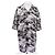 Balenciaga Camicia grigia camouflage a maniche corte Grigio