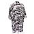 Balenciaga Camicia grigia camouflage a maniche corte Grigio - vista 2