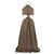 Autre Marque Abito con paillettes dorate OSEREE Beige