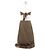 Autre Marque Abito con paillettes dorate OSEREE Beige - vista 2