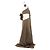 Autre Marque Abito con paillettes dorate OSEREE Beige - vista 3