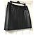 Minifalda de piel negra Baukjen Sacha Negro - vista 7