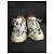 Sneakers Track Balenciaga Nero Bianco Arancione Grigio - vista 6