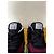 Sneakers Triple S Balenciaga Nero Bordò - vista 5