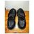 Schwarze Derby-Schuhe aus Leder mit dicker Sohle Balenciaga - Ansicht 4