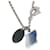 Hermès Mens Metal Necklace Parade, bleu artificier, Horn Bleu Marine Bleu foncé  - vue 1