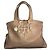 Borsa tote in pelle Bulgari Taupe