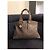 Borsa tote in pelle Bulgari Taupe - vista 3