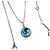Bulgari Collana PARENTESI in topazio blu e diamanti in oro bianco 18K Argento