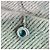 Bulgari Collana PARENTESI in topazio blu e diamanti in oro bianco 18K Argento - vista 2
